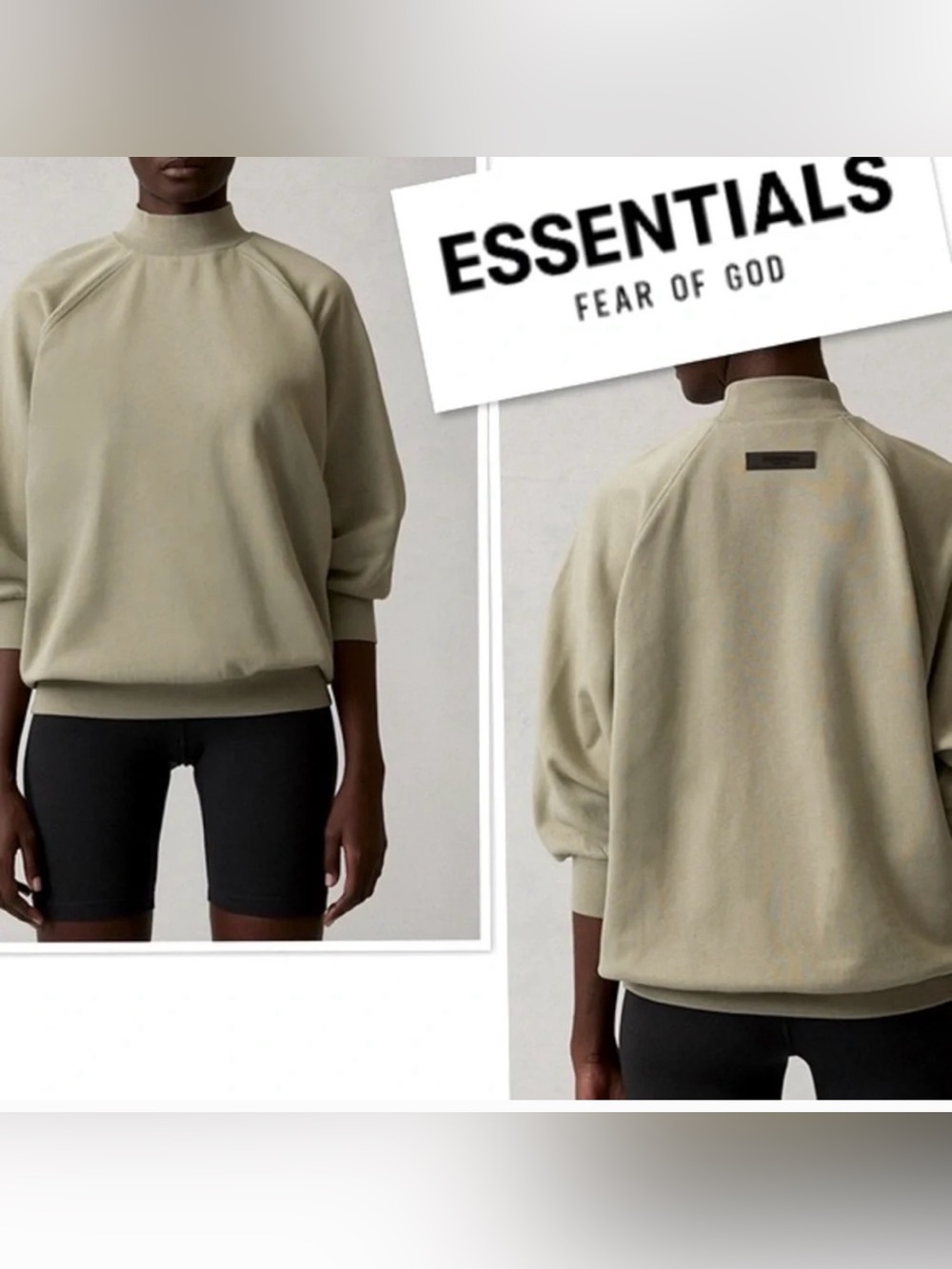 Essentials Fear of God Mockneck Pullover